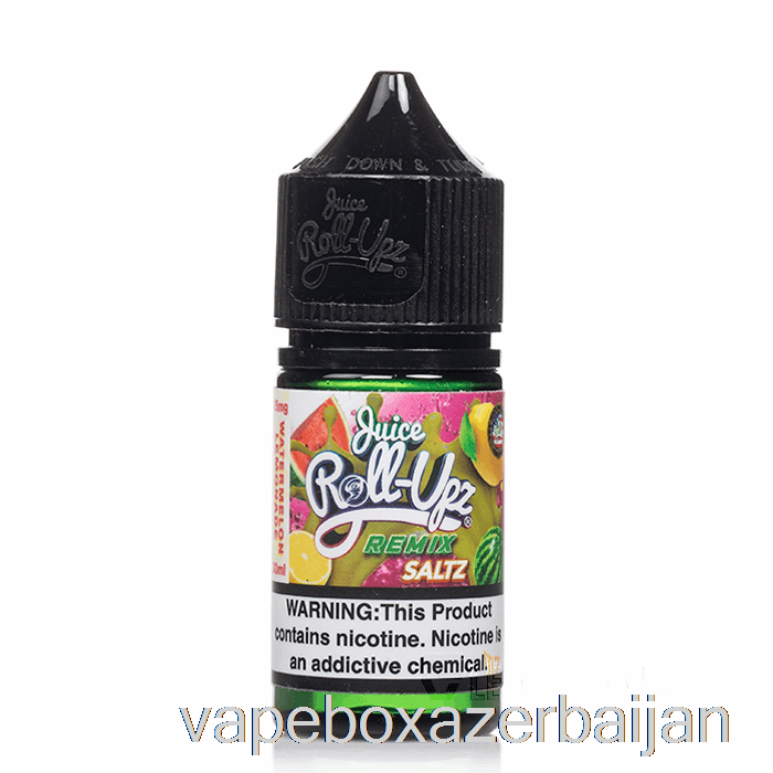 Vape Box Azerbaijan Watermelon Lemonade - Juice Roll Upz Remix Salts - 30mL 50mg